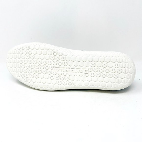 Caterpillar CAT Hex Black White Mens Leather Casual Sneakers P724185 - Picture 5 of 5